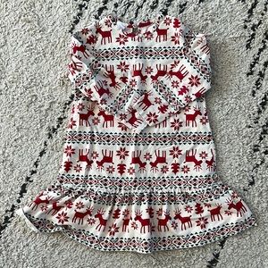 Hanna Anderson Christmas Reindeer nightgown